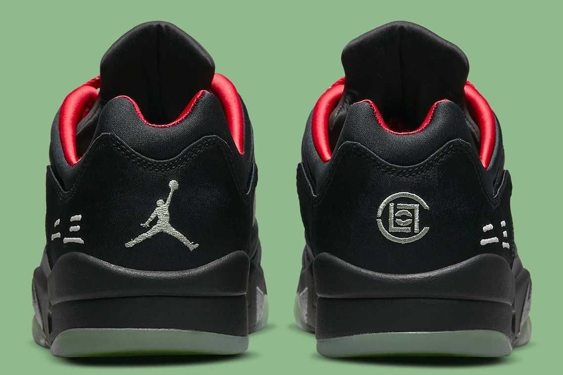 【スニダンで購入可】5/20発売 CLOT × Nike Air Jordan 5 Low "Jade 5 Low" 抽選/定価/販売店舗まとめ 7枚目
