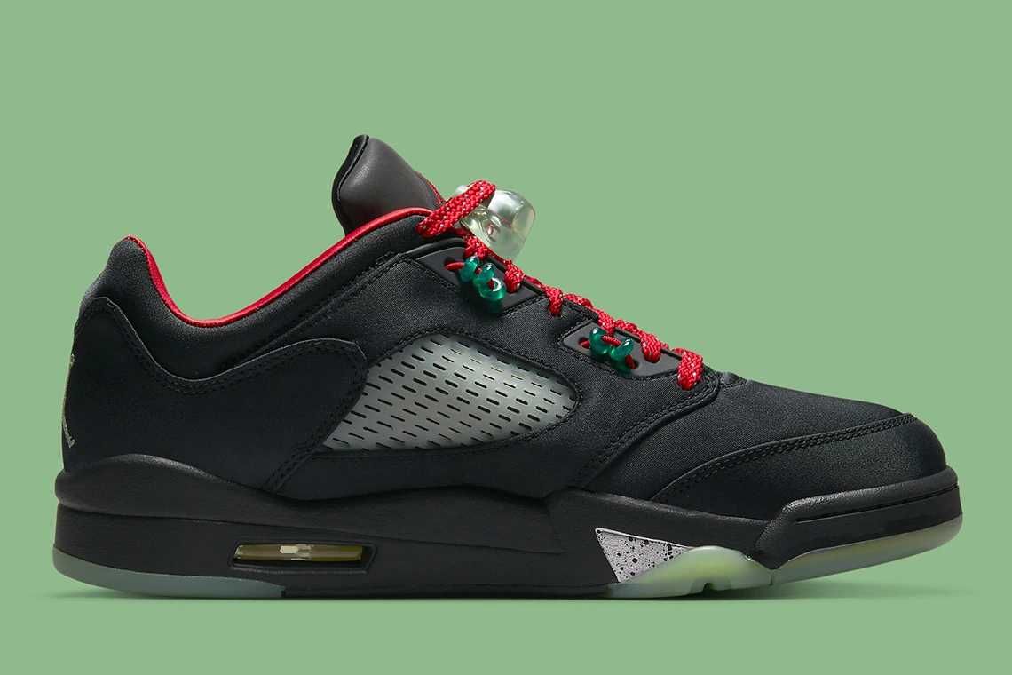 【スニダンで購入可】5/20発売 CLOT × Nike Air Jordan 5 Low "Jade 5 Low" 抽選/定価/販売店舗まとめ 6枚目