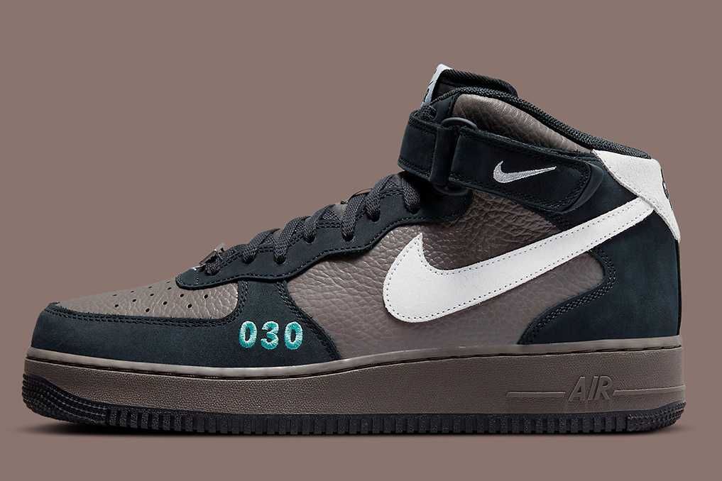 【リーク】Nike Air Force 1 Mid "Cave Stone" 抽選/定価/販売店舗まとめ 4枚目