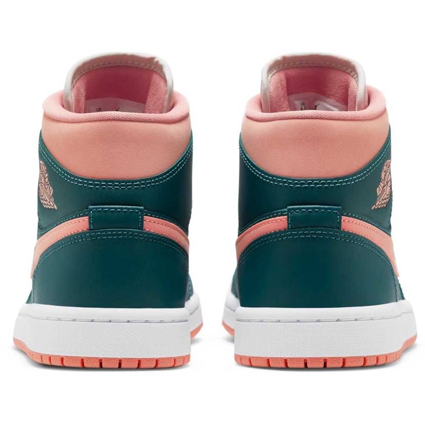 【スニダンで購入可】5/14発売 Nike WMNS Air Jordan 1 Mid "Dark Teal Green" 抽選/定価/販売店舗まとめ 7枚目