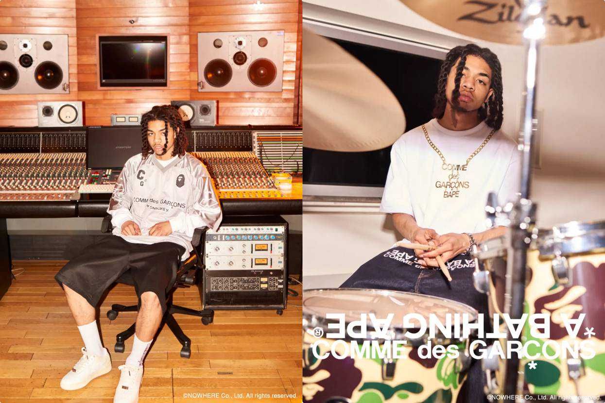 【販売リンクあり】4/29発売 Comme Des Garcons × A BATHING APE 抽選/定価/販売店舗まとめ 3枚目