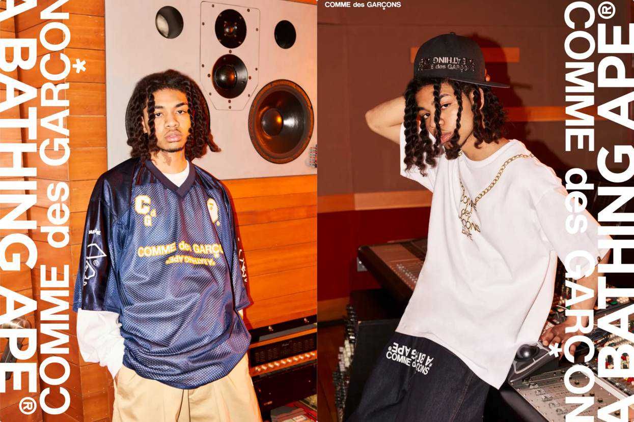 【販売リンクあり】4/29発売 Comme Des Garcons × A BATHING APE 抽選/定価/販売店舗まとめ 2枚目