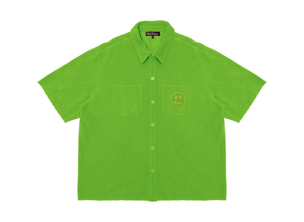 中国限定Drew House OX Corduroy Varsity Jaket Blog - The Shit Bot