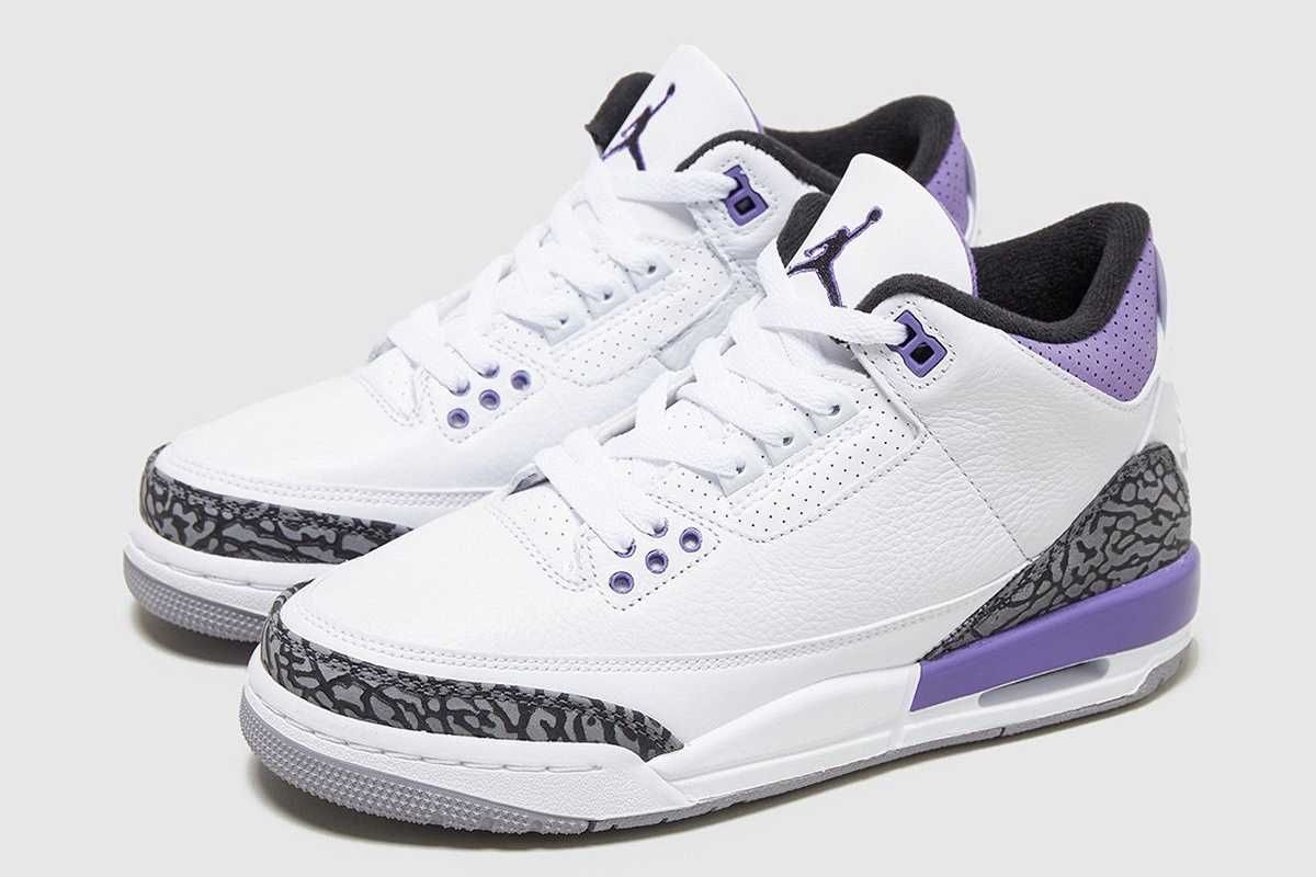 【スニダンで購入可】7/11発売 Nike Air Jordan 3 "Dark Iris" 抽選/定価/販売店舗まとめ 9枚目