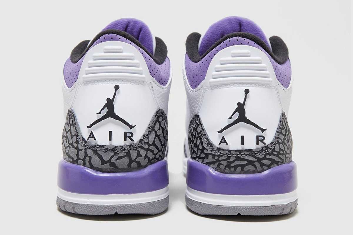 【スニダンで購入可】7/11発売 Nike Air Jordan 3 "Dark Iris" 抽選/定価/販売店舗まとめ 10枚目