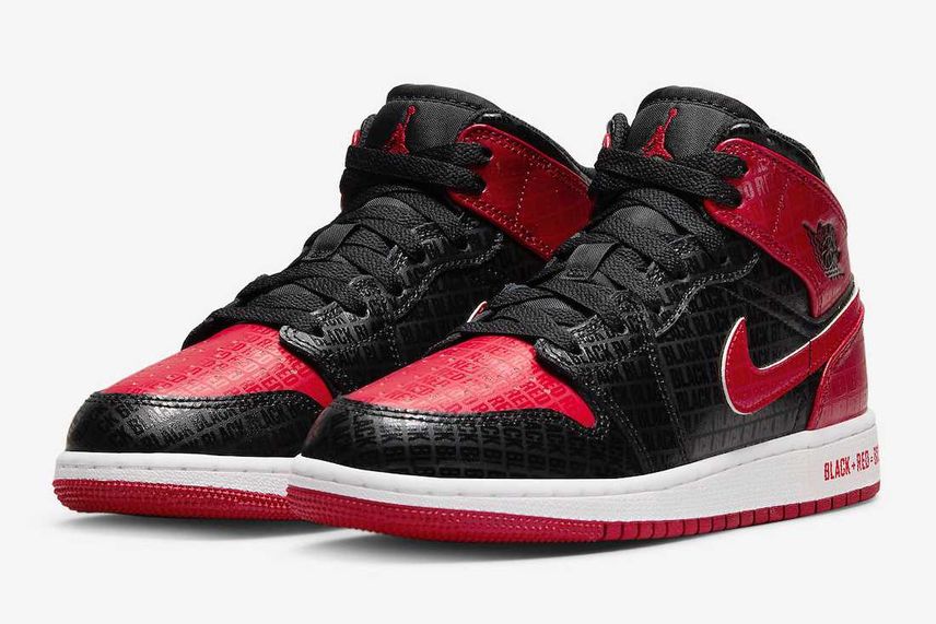 【スニダンで購入可】近日発売 Nike GS Air Jordan 1 Mid "Bred" 抽選/定価/販売店舗まとめ