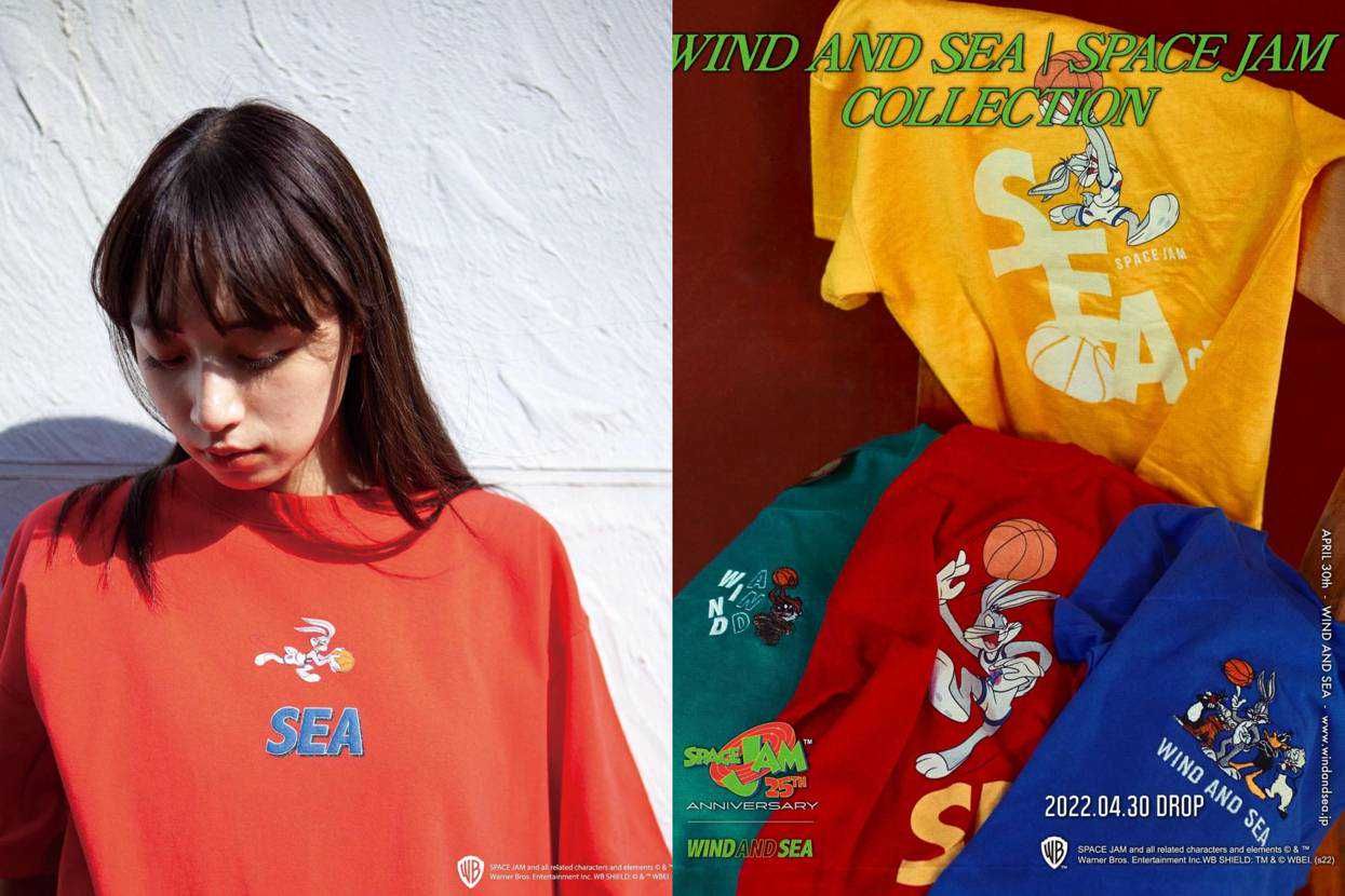 【販売リンクあり】4/30発売 Space Jam × WIND AND SEA collection 抽選/定価/販売店舗まとめ 3枚目