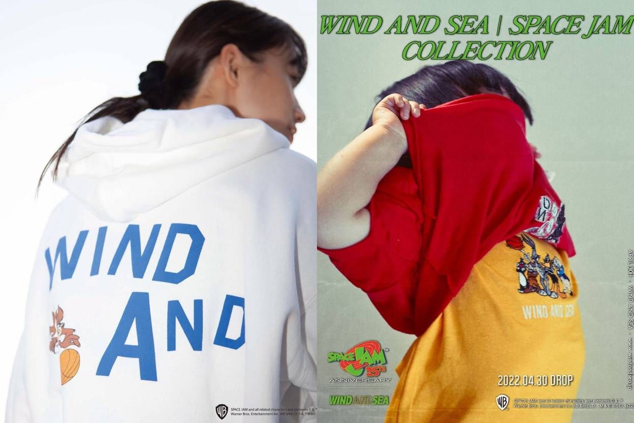 【販売リンクあり】4/30発売 Space Jam × WIND AND SEA collection 抽選/定価/販売店舗まとめ 6枚目
