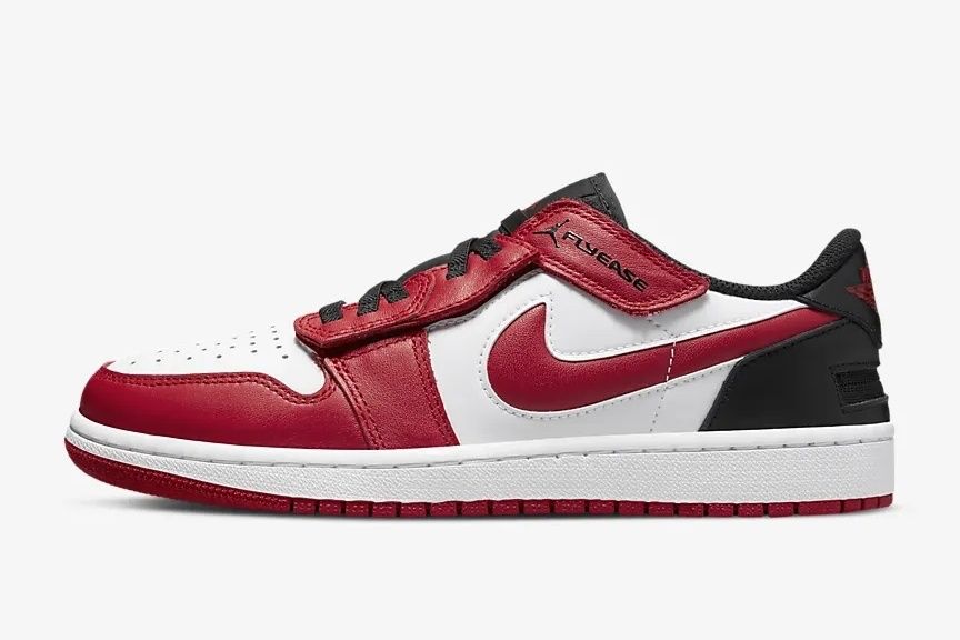 【販売リンクあり】近日発売 Nike Air Jordan 1 Low Flyease "Gym Red" 抽選/定価/販売店舗まとめ 2枚目