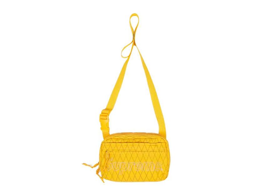 Supreme yellow shoulder sales bag