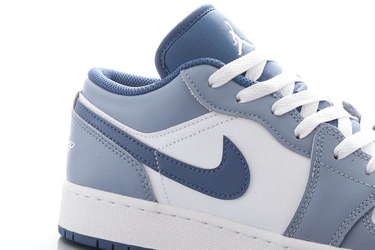 【販売リンクあり】5/5・5/6発売 Nike Air Jordan 1 Low "White/Steel Blue" 抽選/定価/販売店舗まとめ 3枚目