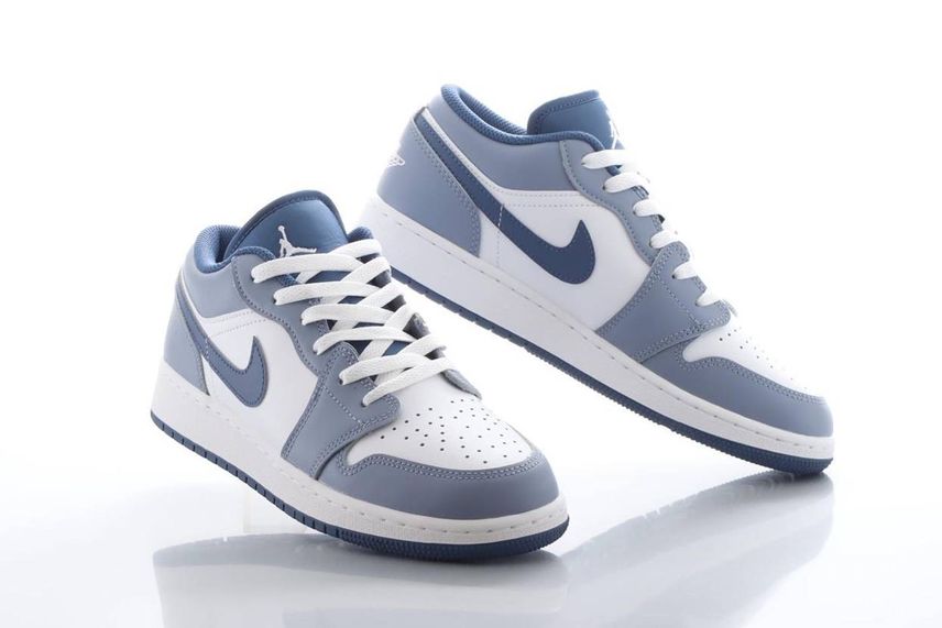 【販売リンクあり】5/5・5/6発売 Nike Air Jordan 1 Low "White/Steel Blue" 抽選/定価/販売店舗まとめ