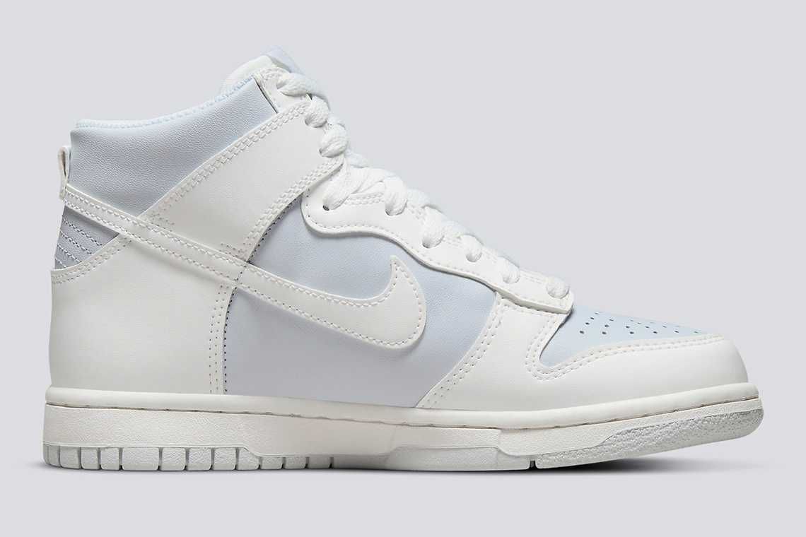 【リーク】Nike GS Dunk High "White/Football Grey" 抽選/定価/販売店舗まとめ 3枚目