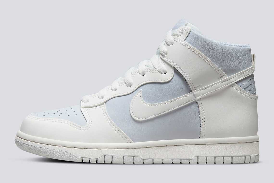 【リーク】Nike GS Dunk High "White/Football Grey" 抽選/定価/販売店舗まとめ 2枚目