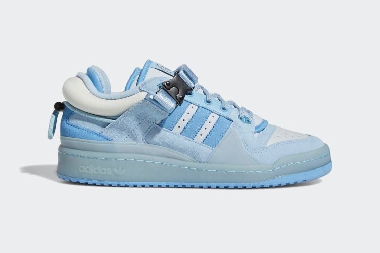 【販売リンクあり】8/27発売 Bad Bunny × adidas Forum Buckle "Blue Tint" 抽選/定価/販売店舗まとめ 7枚目