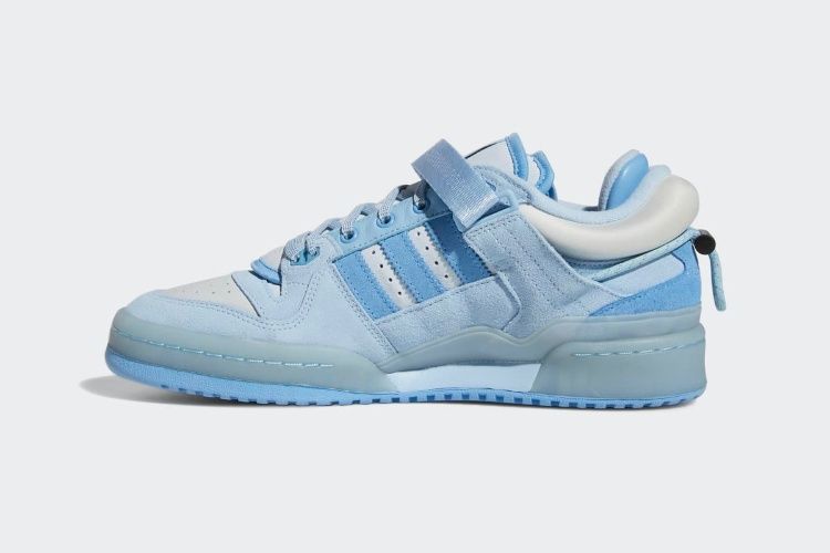 【販売リンクあり】8/27発売 Bad Bunny × adidas Forum Buckle "Blue Tint" 抽選/定価/販売店舗まとめ 8枚目