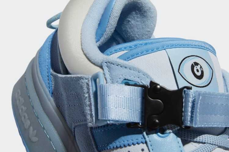 【販売リンクあり】8/27発売 Bad Bunny × adidas Forum Buckle "Blue Tint" 抽選/定価/販売店舗まとめ 11枚目