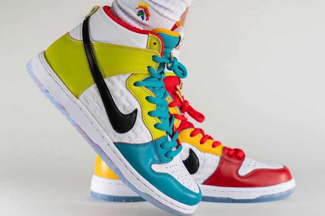 【スニダンで購入可】8/13・8/15発売 froSkate × Nike SB Dunk High Pro QS "All Love" 抽選/定価/販売店舗まとめ 11枚目