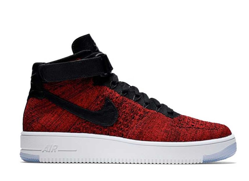 Air force 1 flyknit red low outlet