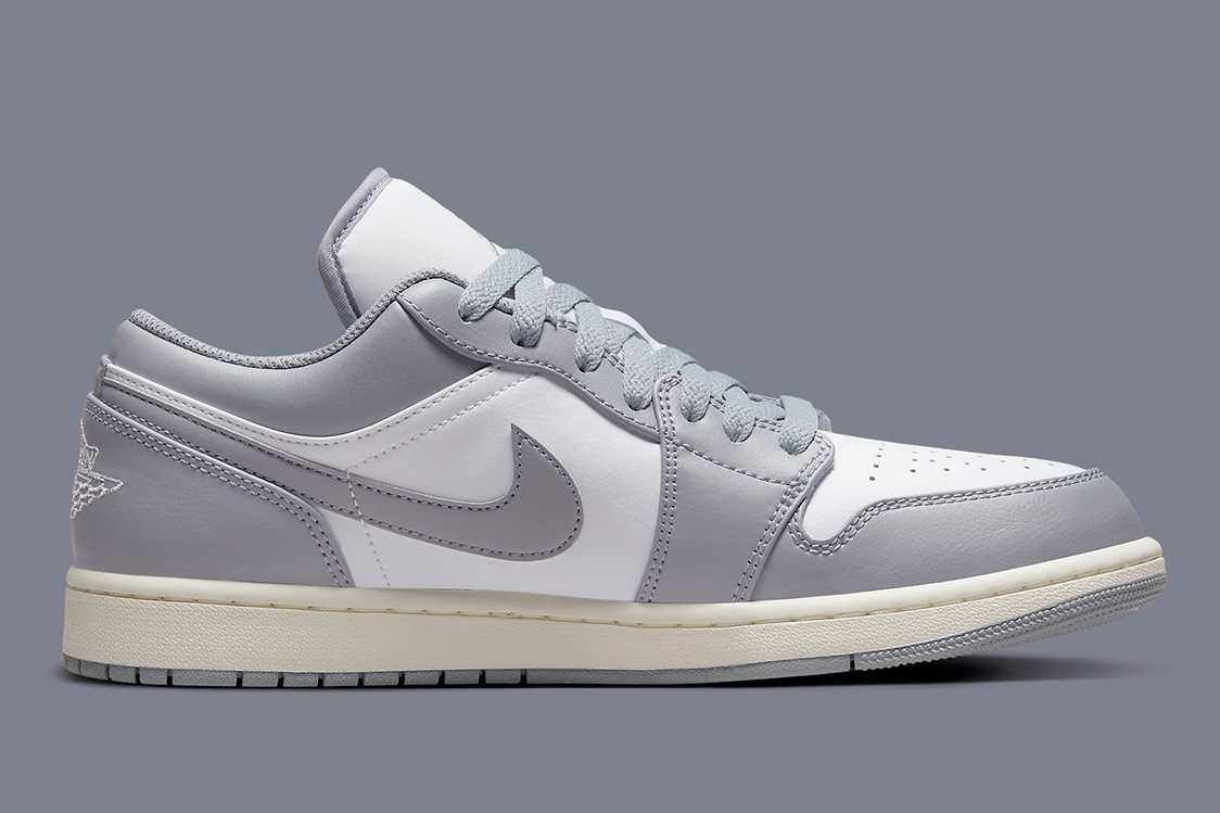 【販売リンクあり】7/23・7/25発売 Nike Air Jordan 1 Low "Vintage Grey" 抽選/定価/販売店舗まとめ 3枚目