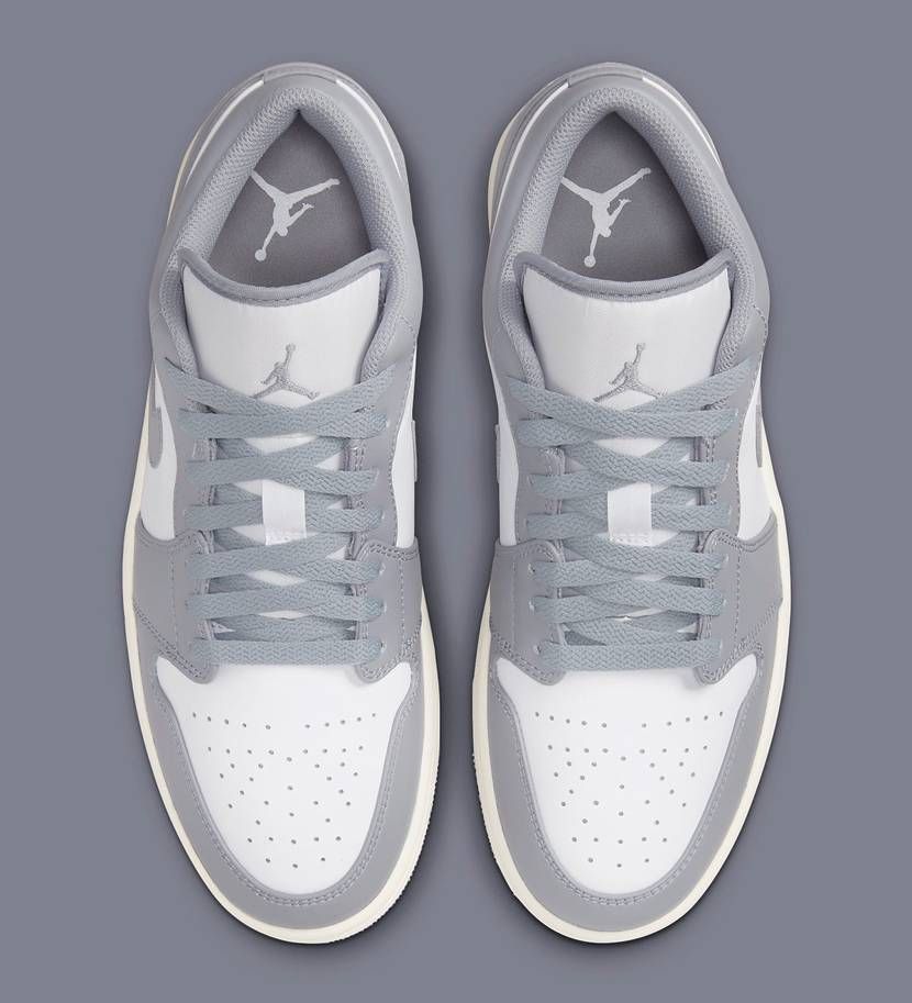 【販売リンクあり】7/23・7/25発売 Nike Air Jordan 1 Low "Vintage Grey" 抽選/定価/販売店舗まとめ 4枚目