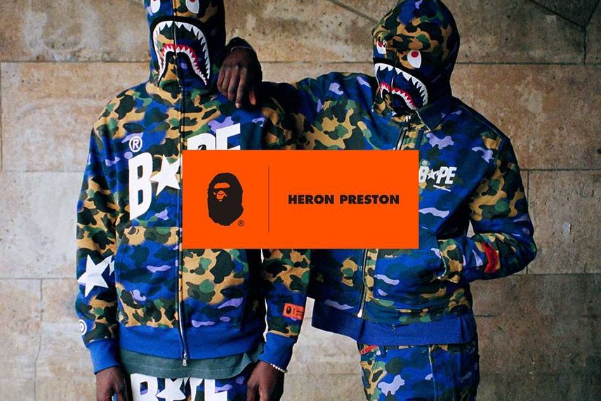 【スニダンで購入可】5/7発売 A BATHING APE × Heron Preston collection 抽選/定価/販売店舗まとめ
