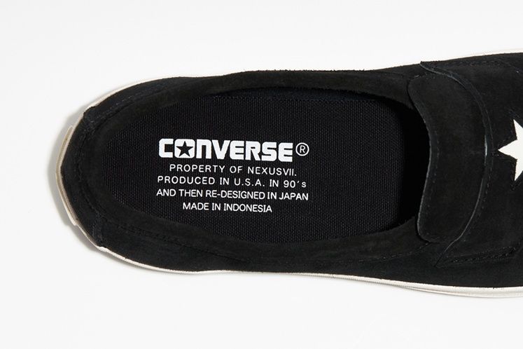 【スニダンで購入可】5/10発売 NEXUSVII. × Converse Addict One Star Loafer "Black" 抽選/定価/販売店舗まとめ 4枚目