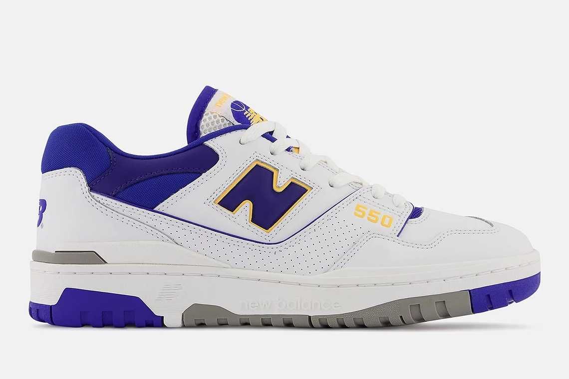 【リーク】New Balance BB550 "Lakers Pack" 抽選/定価/販売店舗まとめ 9枚目
