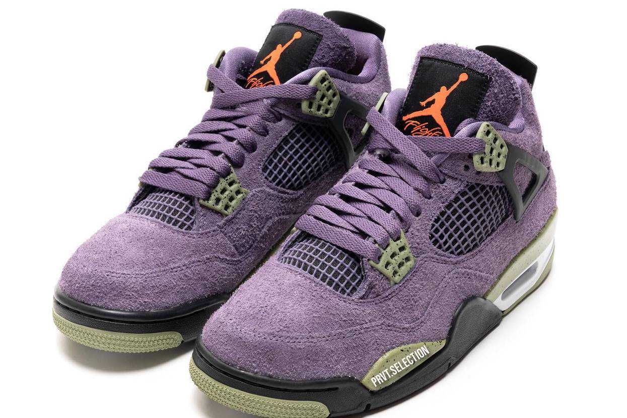 【スニダンで購入可】8/25発売 Nike WMNS Air Jordan 4 "Canyon Purple" 抽選/定価/販売店舗まとめ 11枚目
