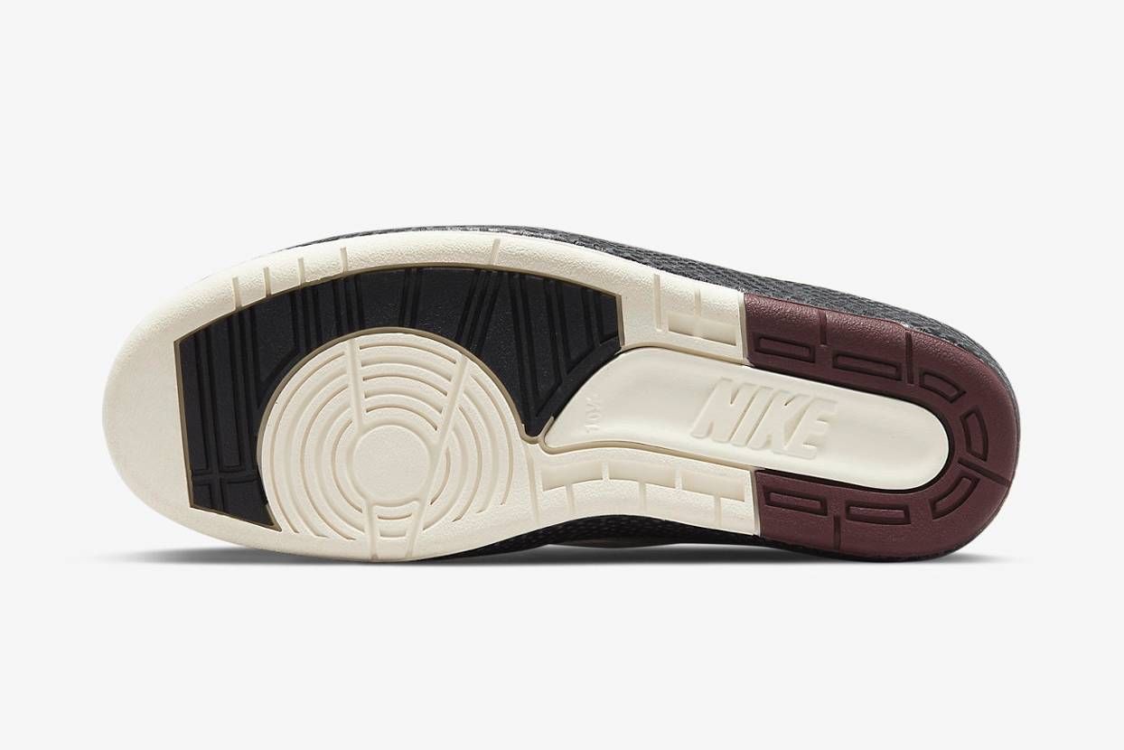 【スニダンで購入可】6/3発売 A Ma Maniere × Nike Air Jordan 2 "Airness/Sail and Burgundy" 抽選/定価/販売店舗まとめ 9枚目