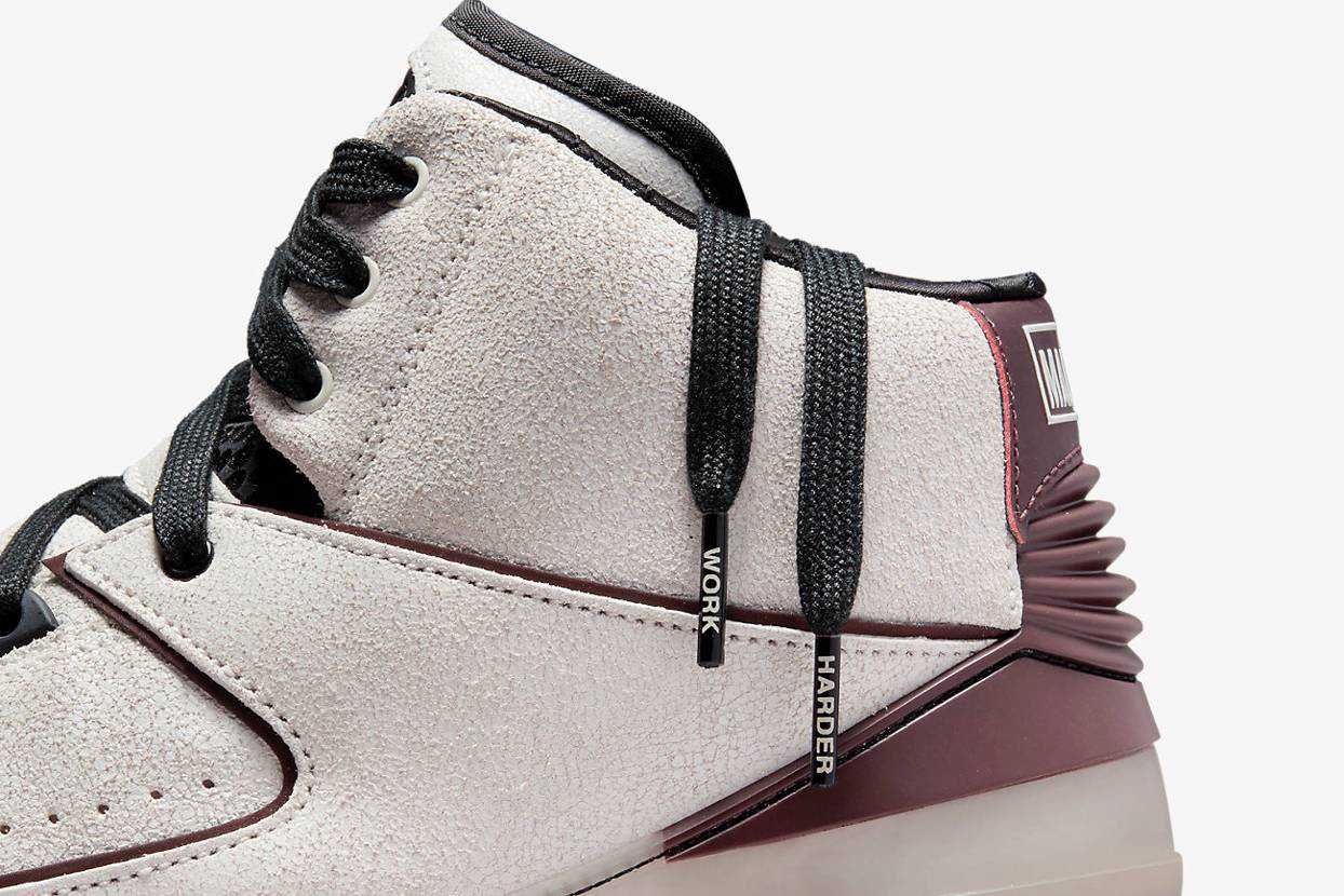 【スニダンで購入可】6/3発売 A Ma Maniere × Nike Air Jordan 2 "Airness/Sail and Burgundy" 抽選/定価/販売店舗まとめ 13枚目