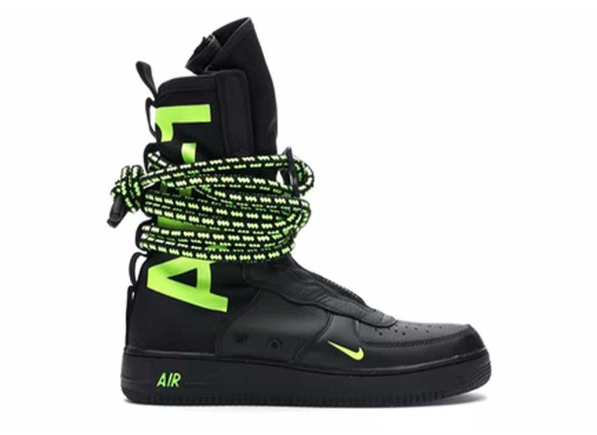 Nike SF Air Force 1 High Black Volt