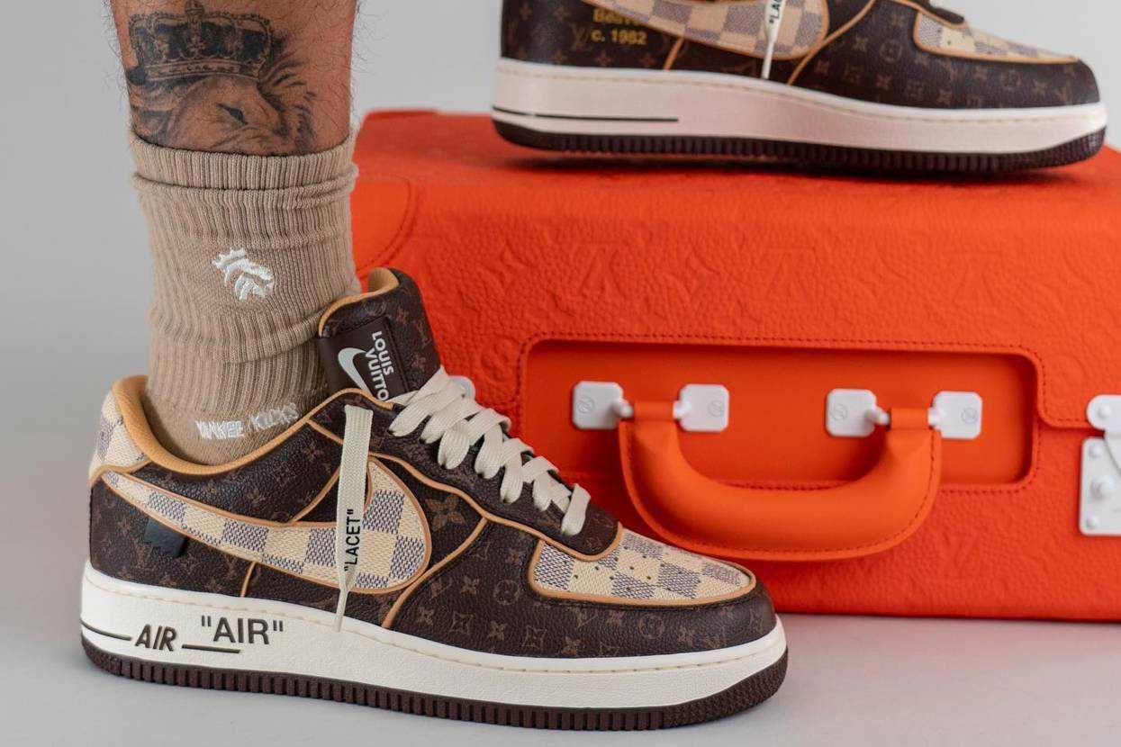 【販売リンクあり】7/19発売 Louis Vuitton × Nike Air Force 1 collection 抽選/定価/販売店舗まとめ 8枚目