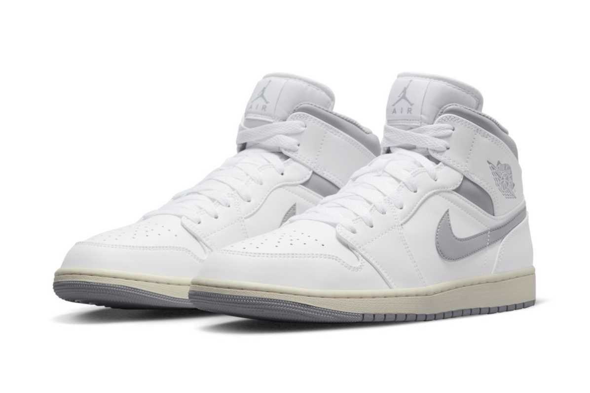 【販売リンクあり】8/18発売 Nike Air Jordan 1 Mid "Vintage Grey" 抽選/定価/販売店舗まとめ 4枚目
