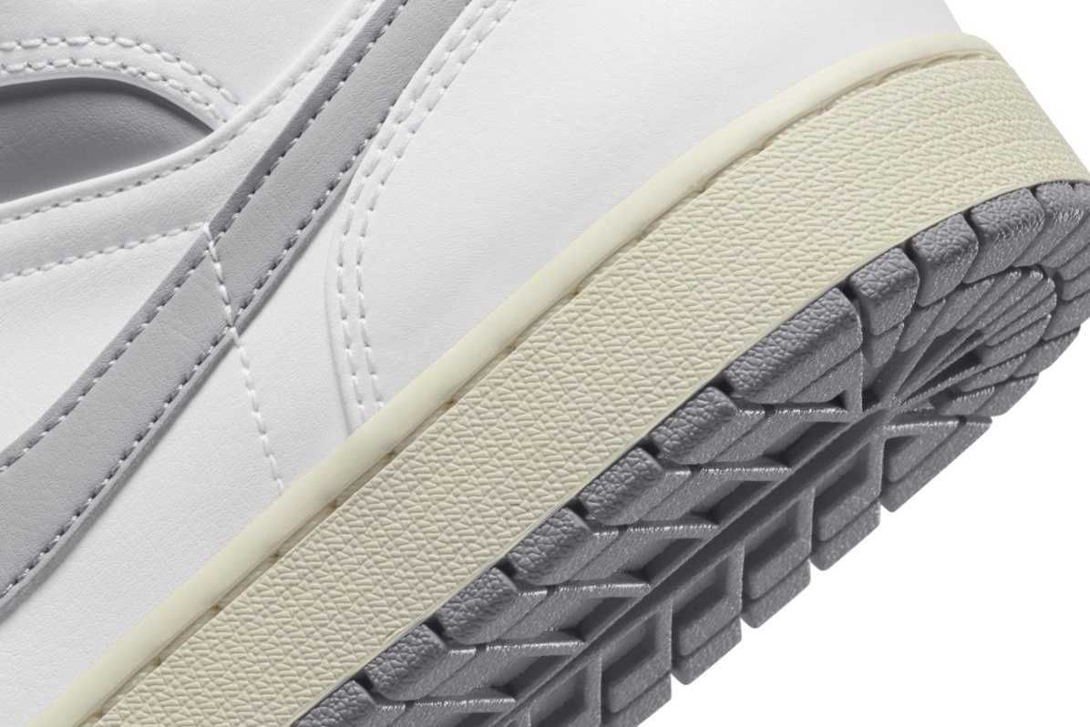 【販売リンクあり】8/18発売 Nike Air Jordan 1 Mid "Vintage Grey" 抽選/定価/販売店舗まとめ 9枚目