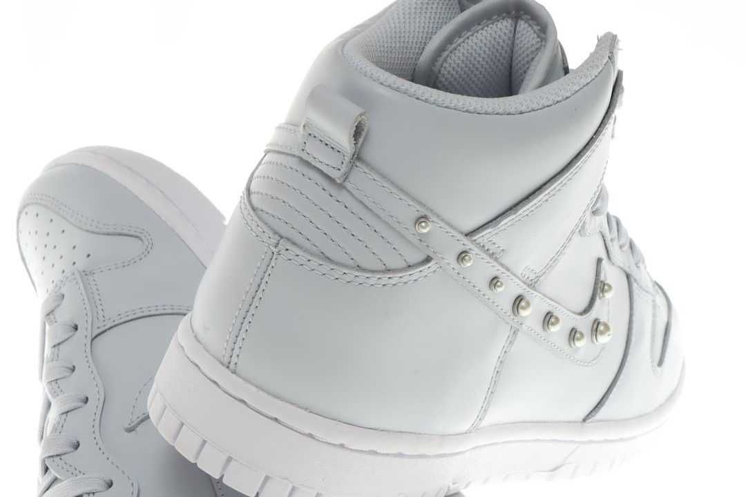【スニダンで購入可】5/14・5/18発売 Nike WMNS Dunk High "Pearl/Glacier Blue" 抽選/定価/販売店舗まとめ 3枚目