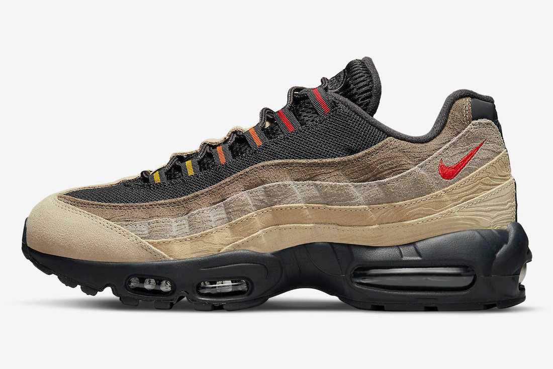【販売リンクあり】海外抽選中 Nike Air Max 95 "Topographic" 抽選/定価/販売店舗まとめ 2枚目