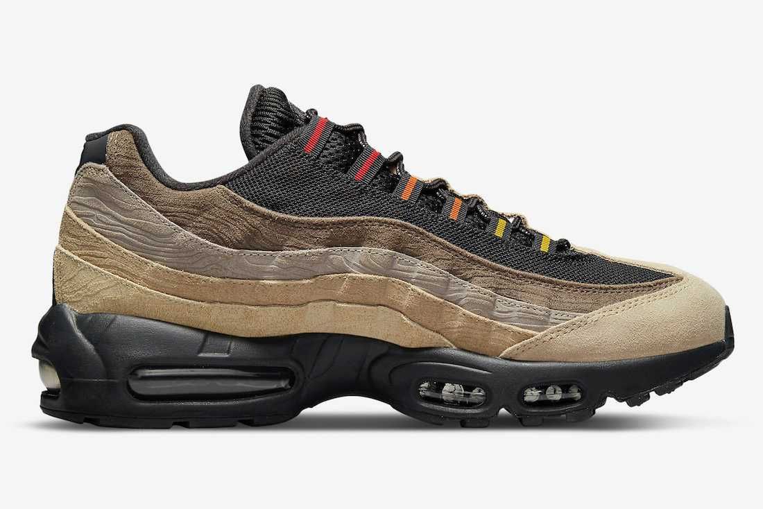 【販売リンクあり】海外抽選中 Nike Air Max 95 "Topographic" 抽選/定価/販売店舗まとめ 3枚目