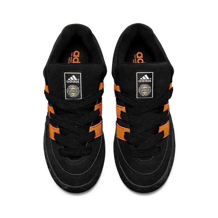 【スニダンで購入可】5/14発売 Jamal Smith × adidas Adimatic "Core Black/Orange Rush" 抽選/定価/販売店舗まとめ 5枚目