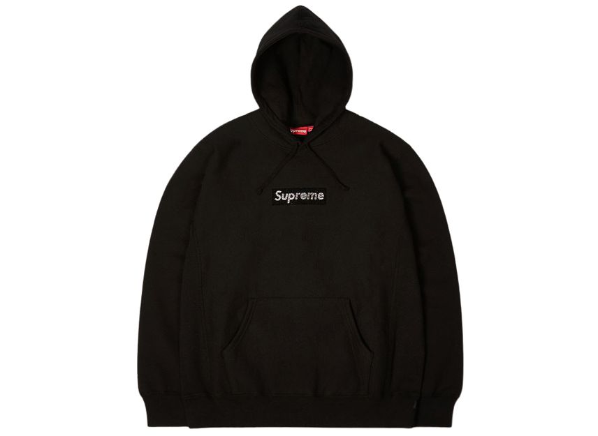Box logo supreme x 2025 swarovski