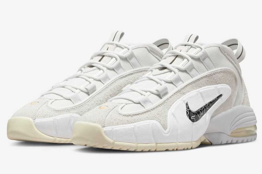 Nike air max penny white metallic shop