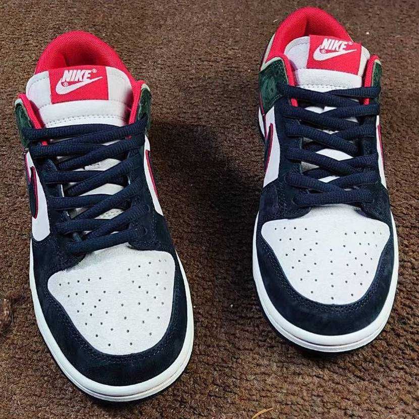 【リーク】Nike Dunk Low "White/Green/Red/Black/Navy" 抽選/定価/販売店舗まとめ 3枚目