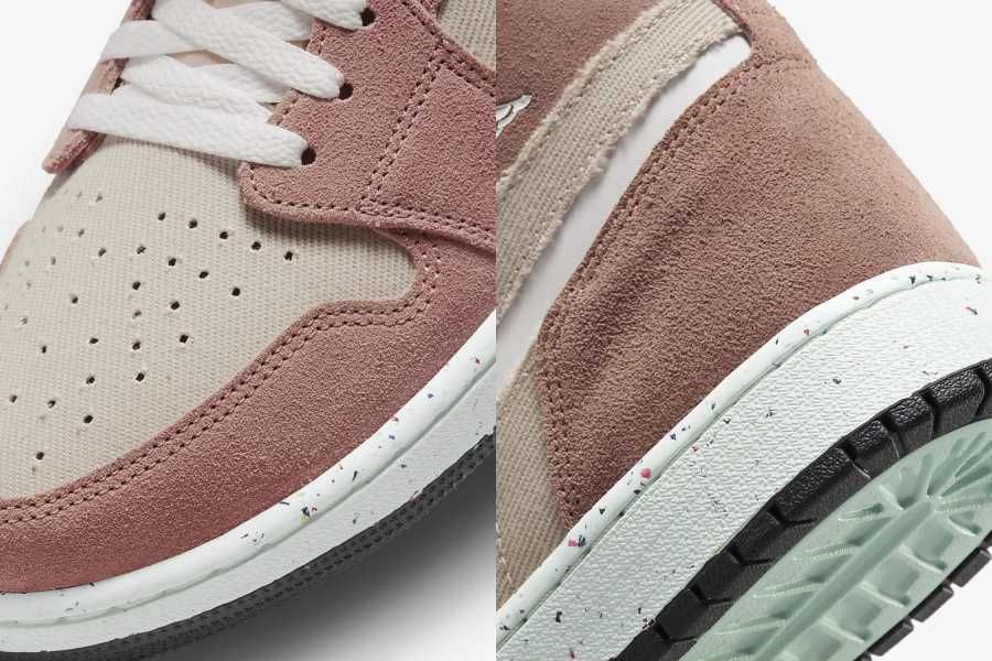 【スニダンで購入可】5/13発売 Nike Air Jordan 1 High Zoom Comfort "Fossil Stone" 抽選/定価/販売店舗まとめ 7枚目