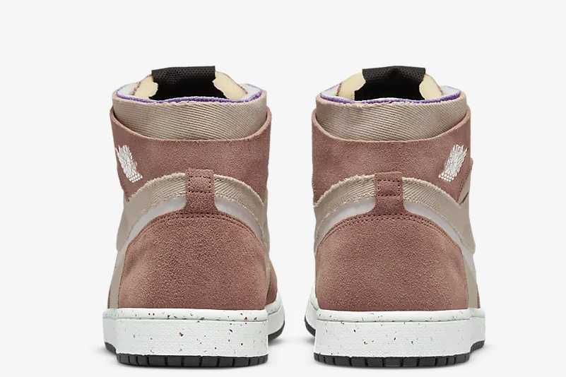 【スニダンで購入可】5/13発売 Nike Air Jordan 1 High Zoom Comfort "Fossil Stone" 抽選/定価/販売店舗まとめ 6枚目