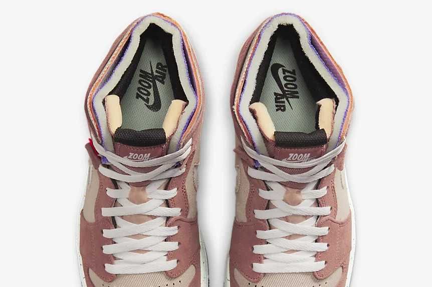 【スニダンで購入可】5/13発売 Nike Air Jordan 1 High Zoom Comfort "Fossil Stone" 抽選/定価/販売店舗まとめ 5枚目