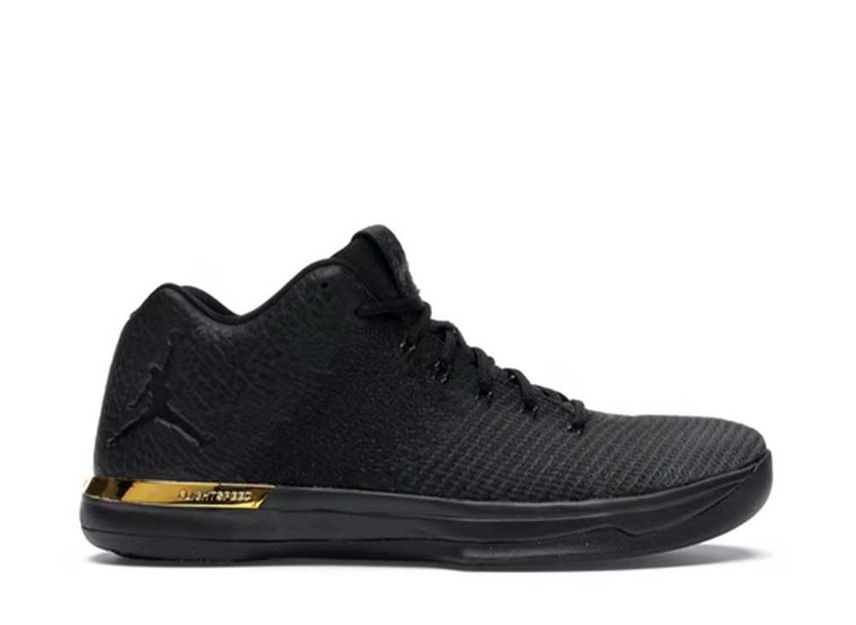 Jordan xxx1 low black sales gold