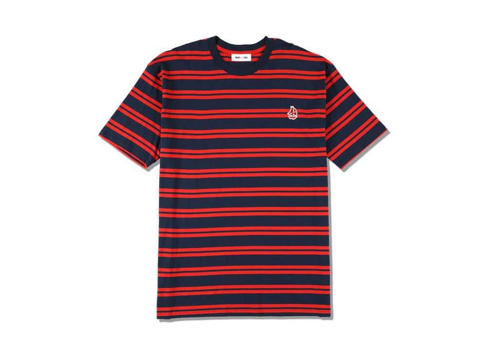 WIND AND SEA WDS(SAIL-BOAT) BORDER T-SHIRT 