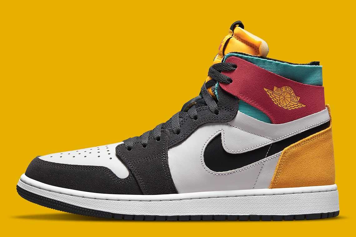 【リーク】Nike Air Jordan 1 High Zoom Comfort "Multi-Color" 抽選/定価/販売店舗まとめ 2枚目