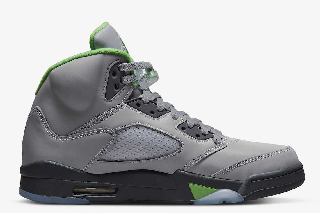 【スニダンで購入可】5/28・5/30発売 Nike Air Jordan 5 "Green Bean" (2022) 抽選/定価/販売店舗まとめ 8枚目