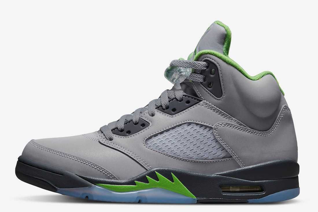 【スニダンで購入可】5/28・5/30発売 Nike Air Jordan 5 "Green Bean" (2022) 抽選/定価/販売店舗まとめ 7枚目